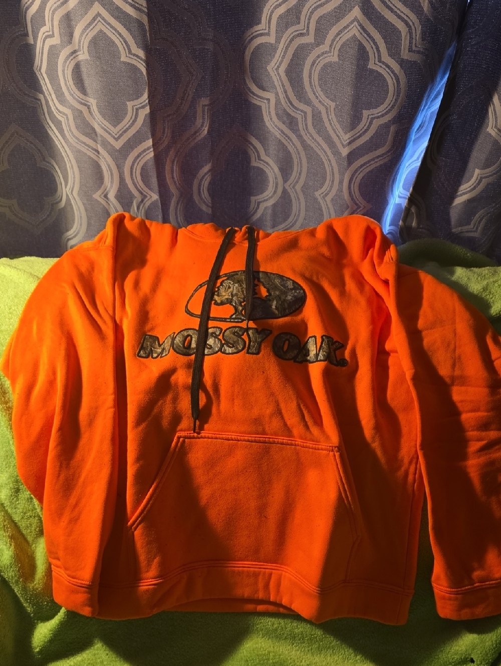 Mossy Oak High-Vis Orange Pullover Hoodie